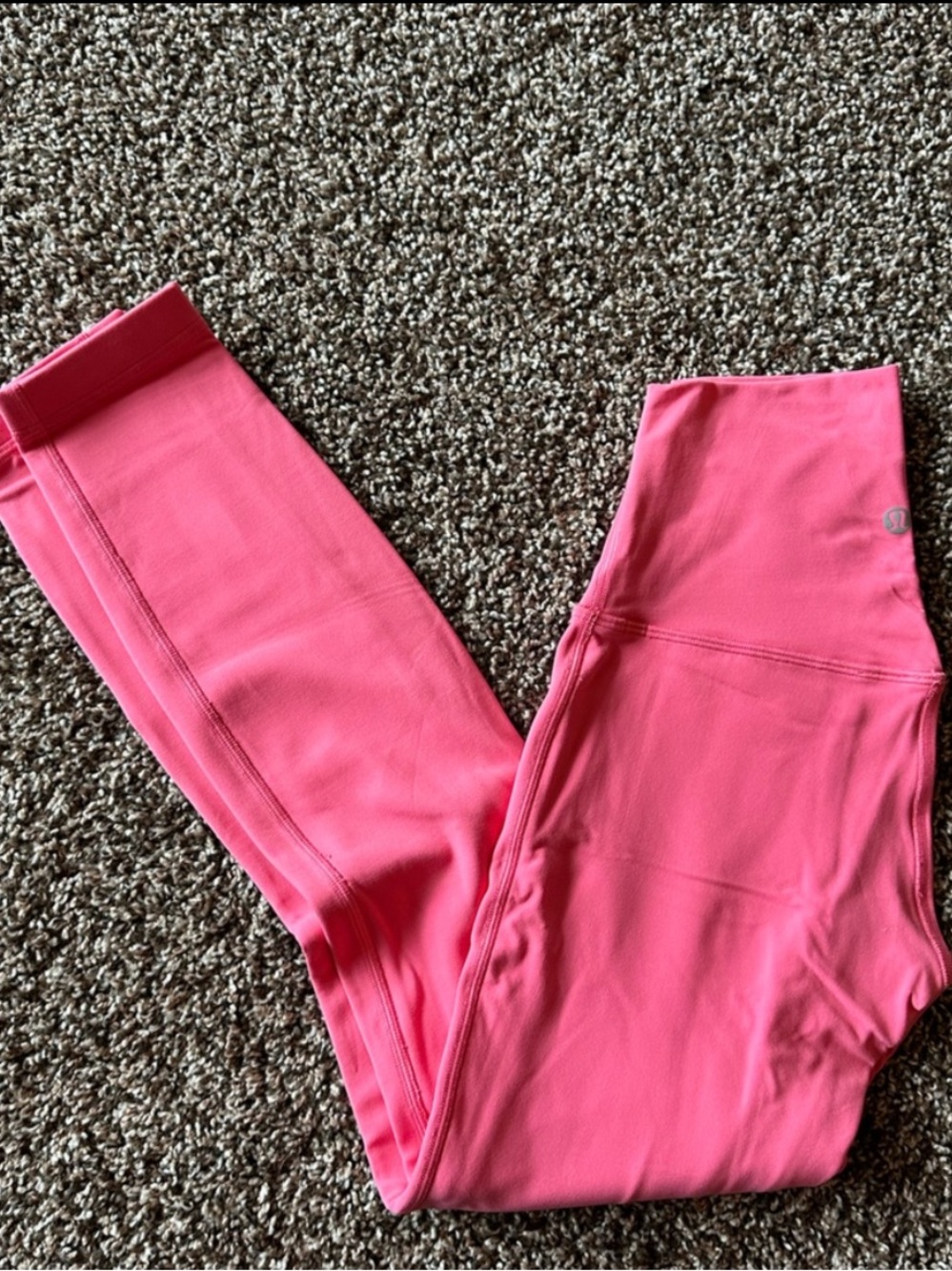Lululemon Align 25” High-Rise Pants in Guava Pink | Size 2 - Picture 3 of 4